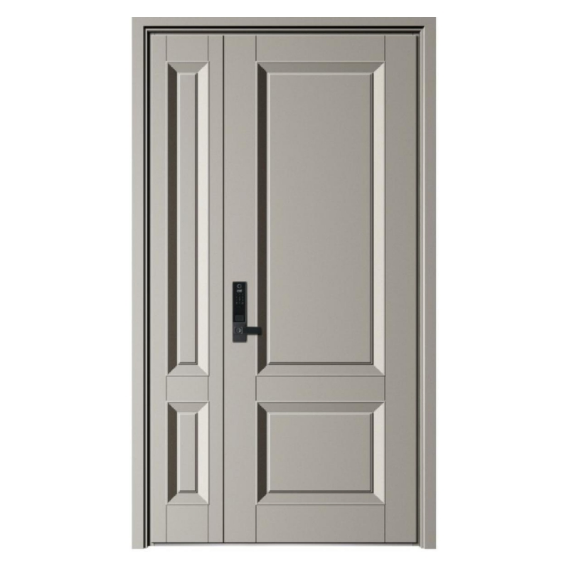 Входная дверь из нержавеющей стали, наружная, безопасность