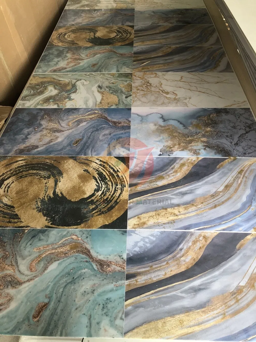 UV Marble Sheets Waterproof Kitchen Walls
