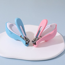 Adorable Baby Dolphin Cartoon Nail Clipper with Sharp Scissors
