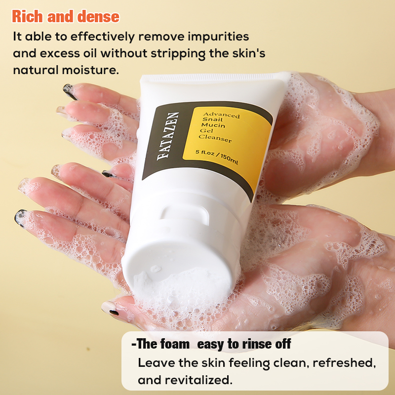 Moisturizing Deep Cleansing Gel Foaming Facial Cleanser