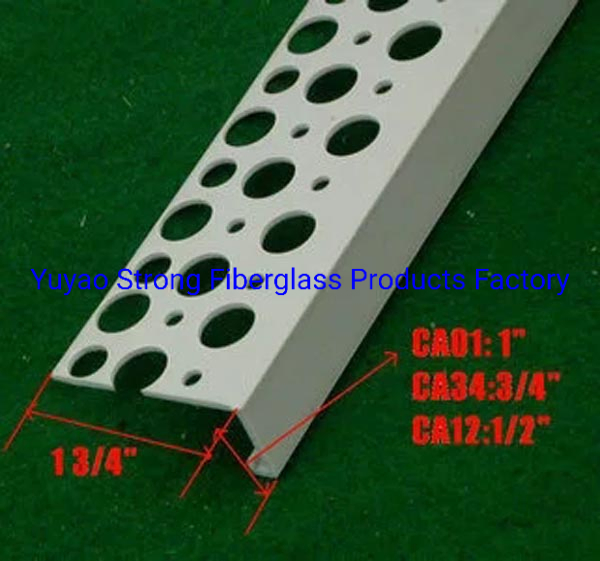 PVC Corner Bead with Fiberglass Mesh Used for Decorate Material