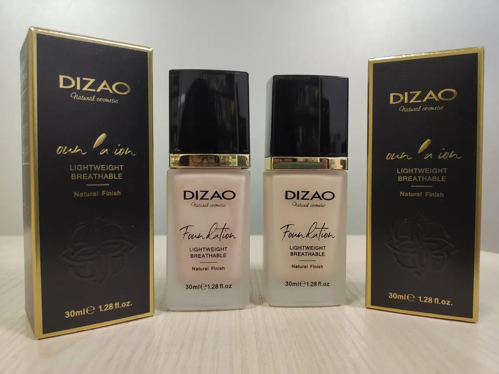 Dizao Foundation Lightweight Breathable Natural Finish