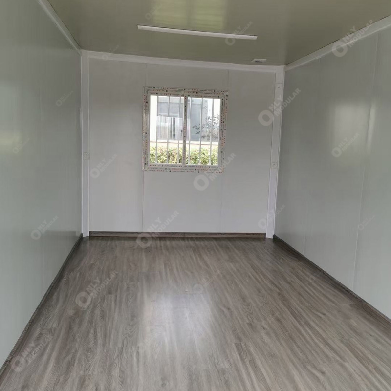 Modular Prefab Glass House a Frame House with Toilet Prefab