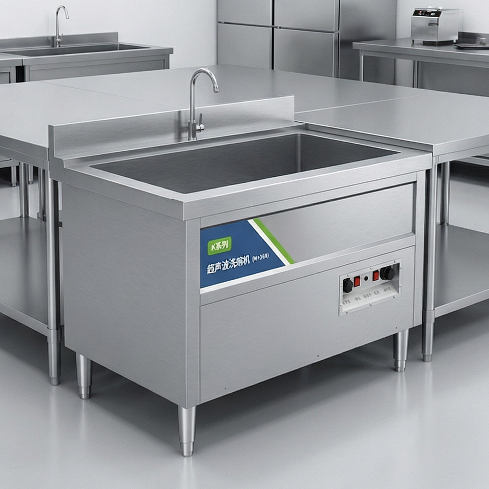 High Quality Kitchen Commercial Automatic Freestanding Ultrasonic Dishwasher (P60K06)