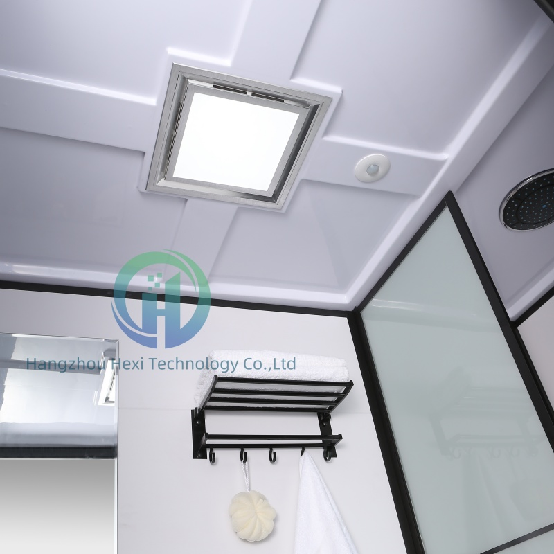 Compact Prefab House Toilet with Advanced Sanitary Features