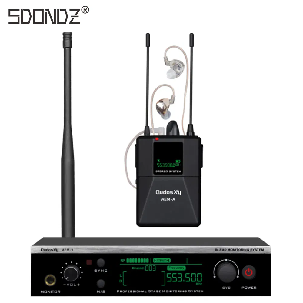 AEM-01+1A Wireless Earbud Monitoring System for Bands and Studios