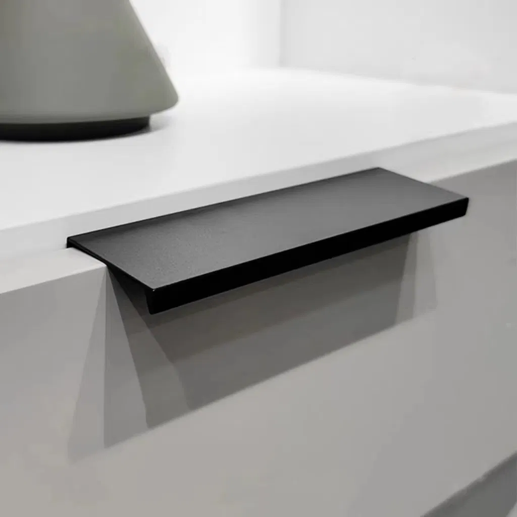 Modern Minimalist Hole Pure Copper Door Knob Drawer Handle Kitchen Bedroom Furniture