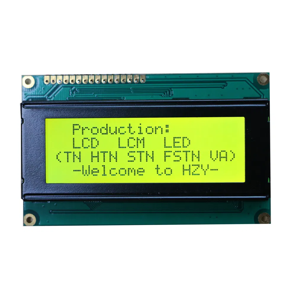 LCD COB 20× 4 DOT Display for Industrial Control Indicators