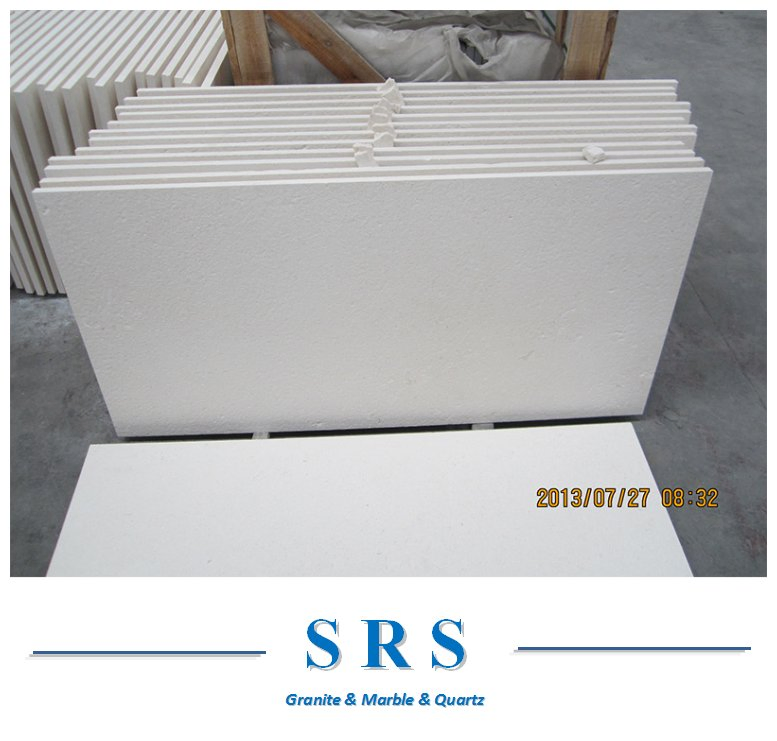 White Limestone Tiles for Wall/Floor with Good Quality