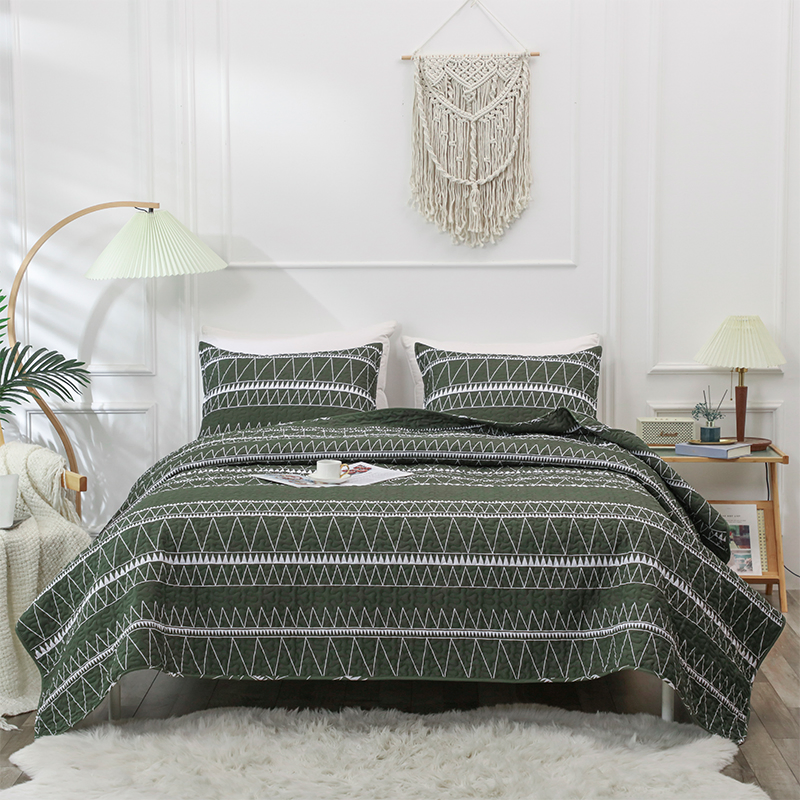 Factory Direct Sale Cheapest Solid Colored Brushed Microfiber Printed Color Polyster Quilting Bedspread