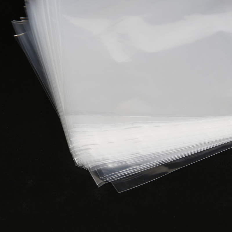 Clear Transparent Side-Seal Plastic Flat Bags for Food, Fruit, Vegetable Storage - Wholesale