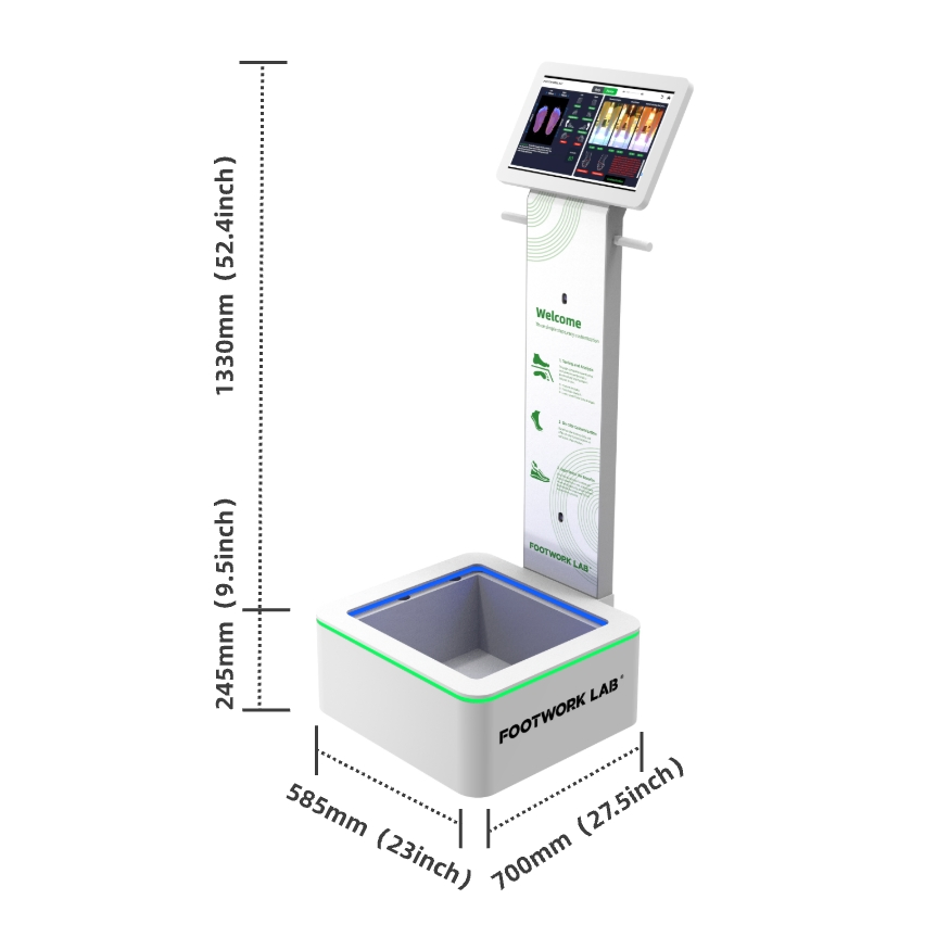 3D Foot Scanner Insole Making Machine USB Interface Orthosis Clinics
