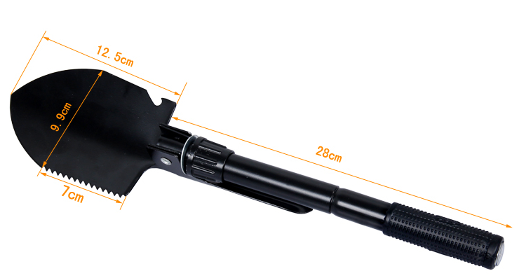 Outdoor Garden Handle Engineer Folding Camping/ Multi-Function Survival Shovel