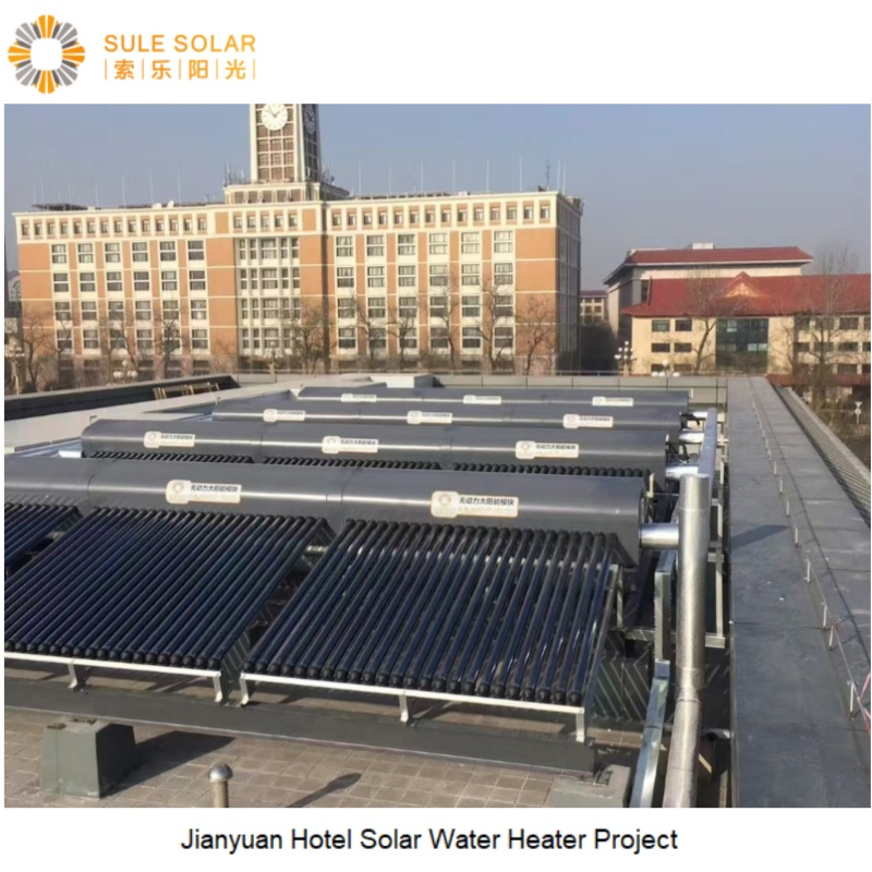 Интегрированный солнечный водонагреватель под давлением