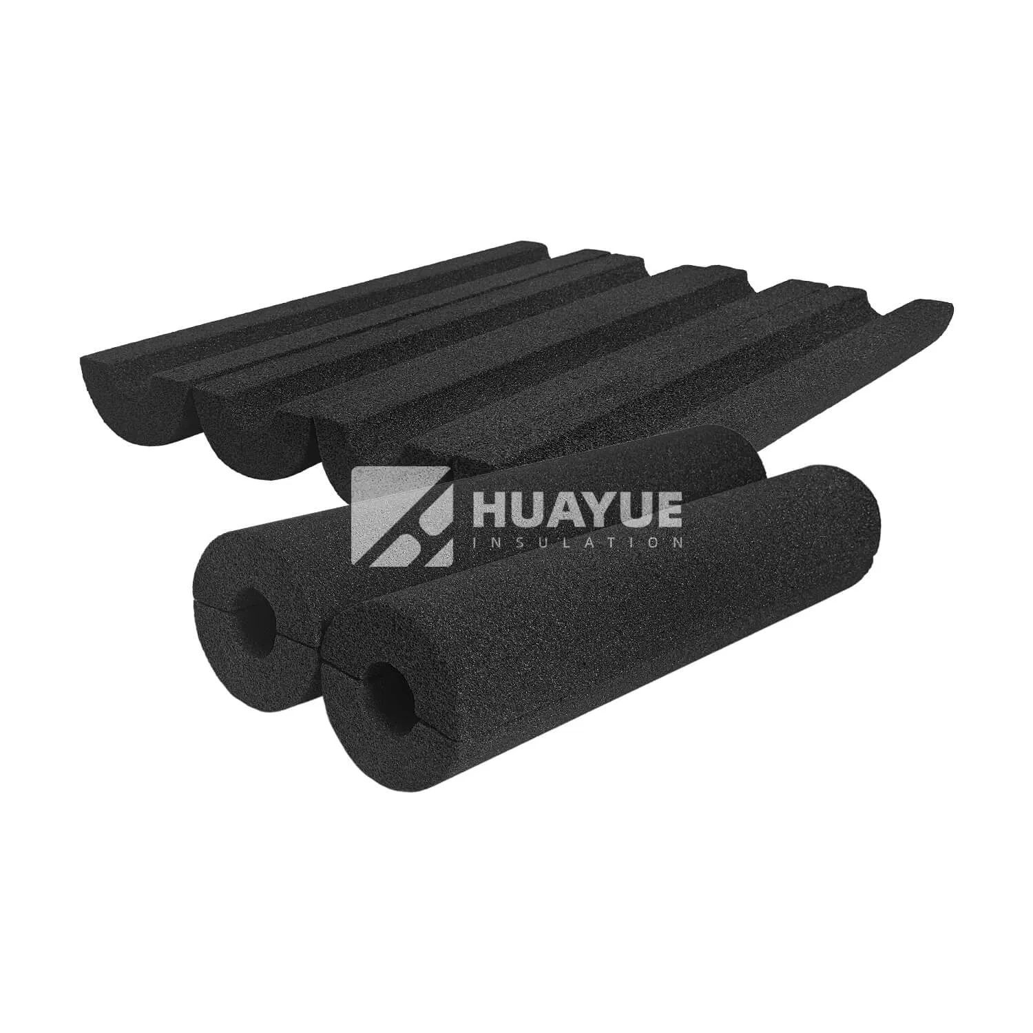 Industrial Grade Foam Glass Pipe Insulation Closed Cell System