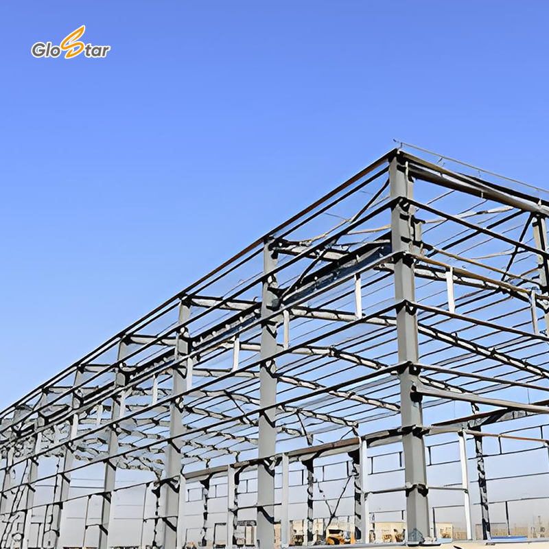 Prefabricated Steel Structure Workshop with 24m Single Span and Heavy Duty Capacity