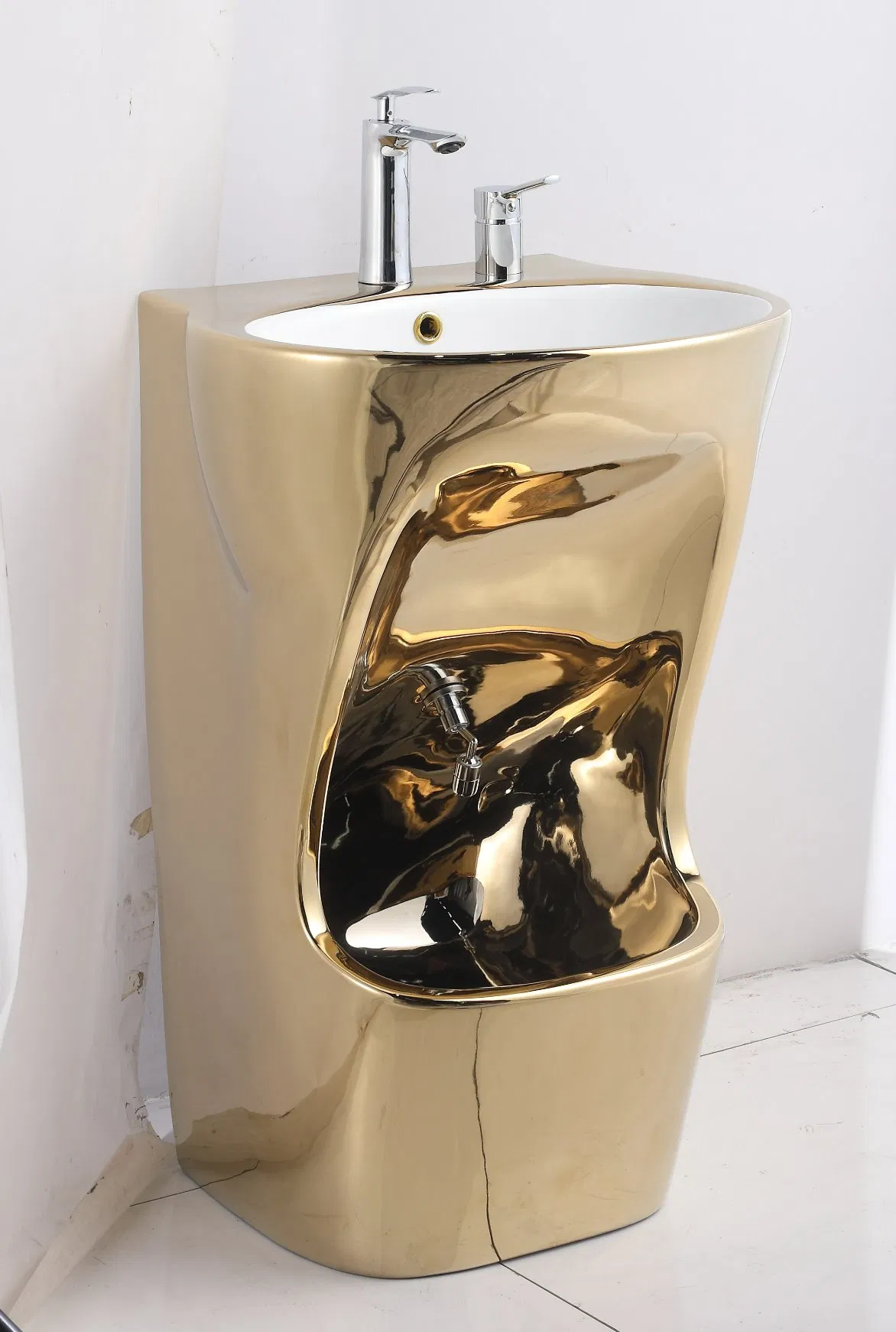 Unique Modern Wudu Basin Pesdestal Basin Whole Set Accessory Saudi Arabia Musilim Basin