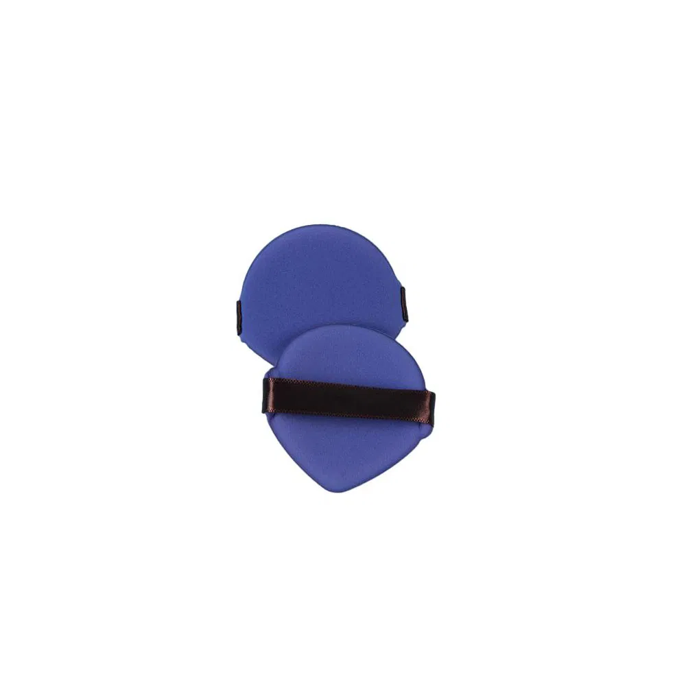 Luxurious Round Microfiber Velvet Makeup Puff for Flawless Finish