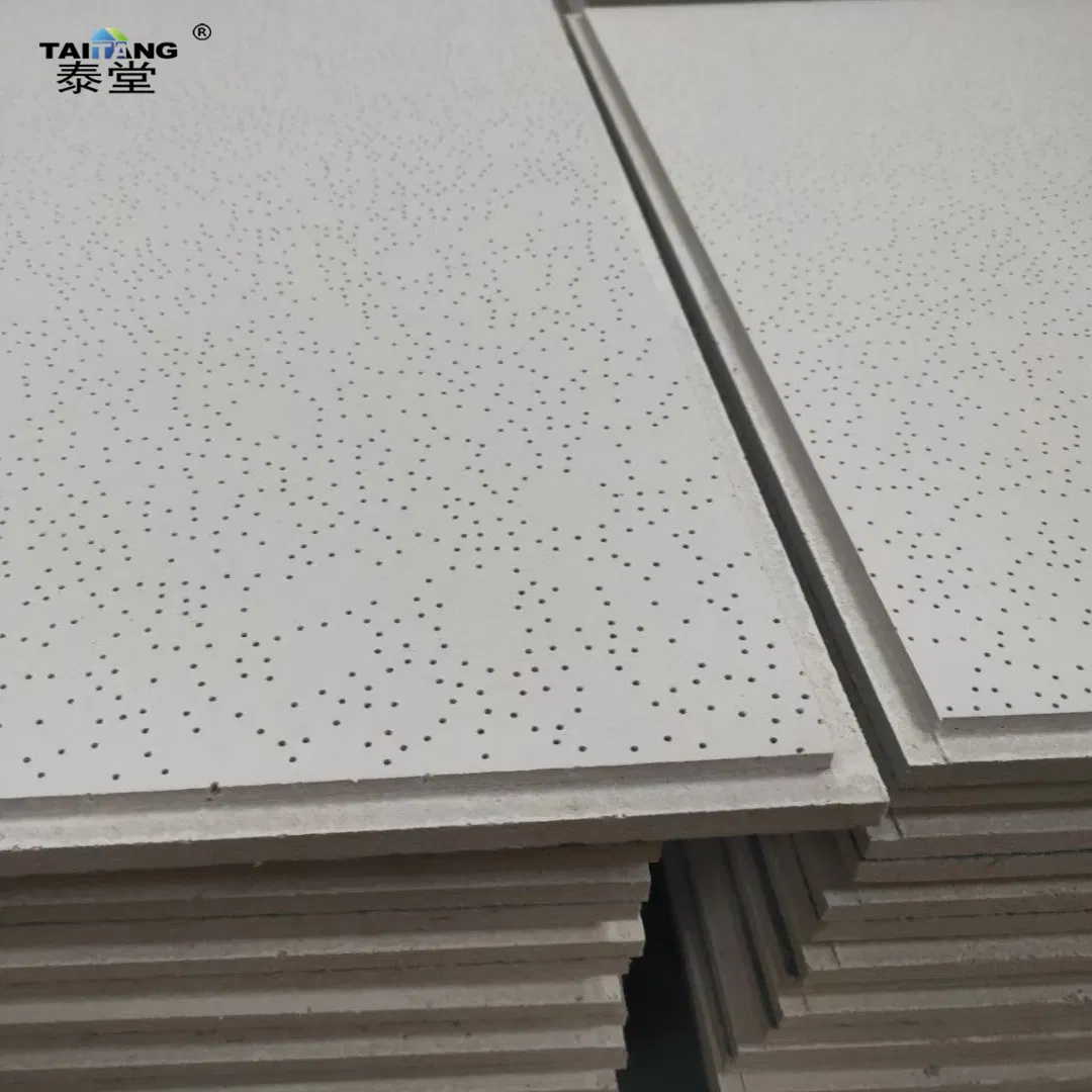 USA Black Ceiling Tiles 60 X 60 Accoustic Fiberboard Drop T Bar Ceiling Tiles 2X2