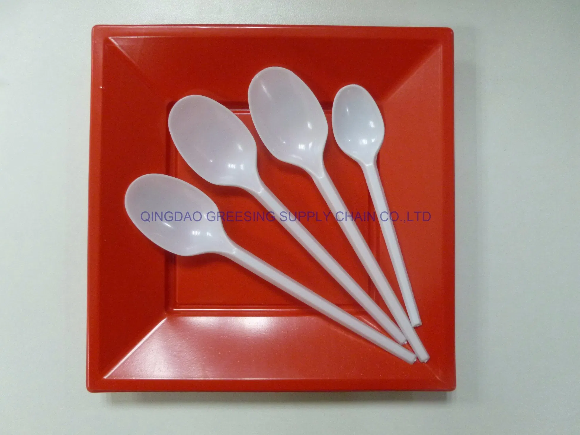 9inch Disposable Plastic Square Plate Disposable Dinnerware Tableware
