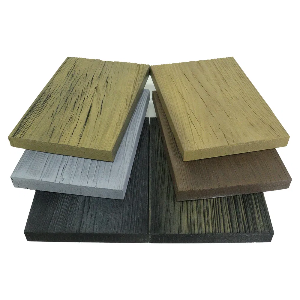 China Factory Outdoor Solid Composite Decking PU Composite Floor Decking Boards