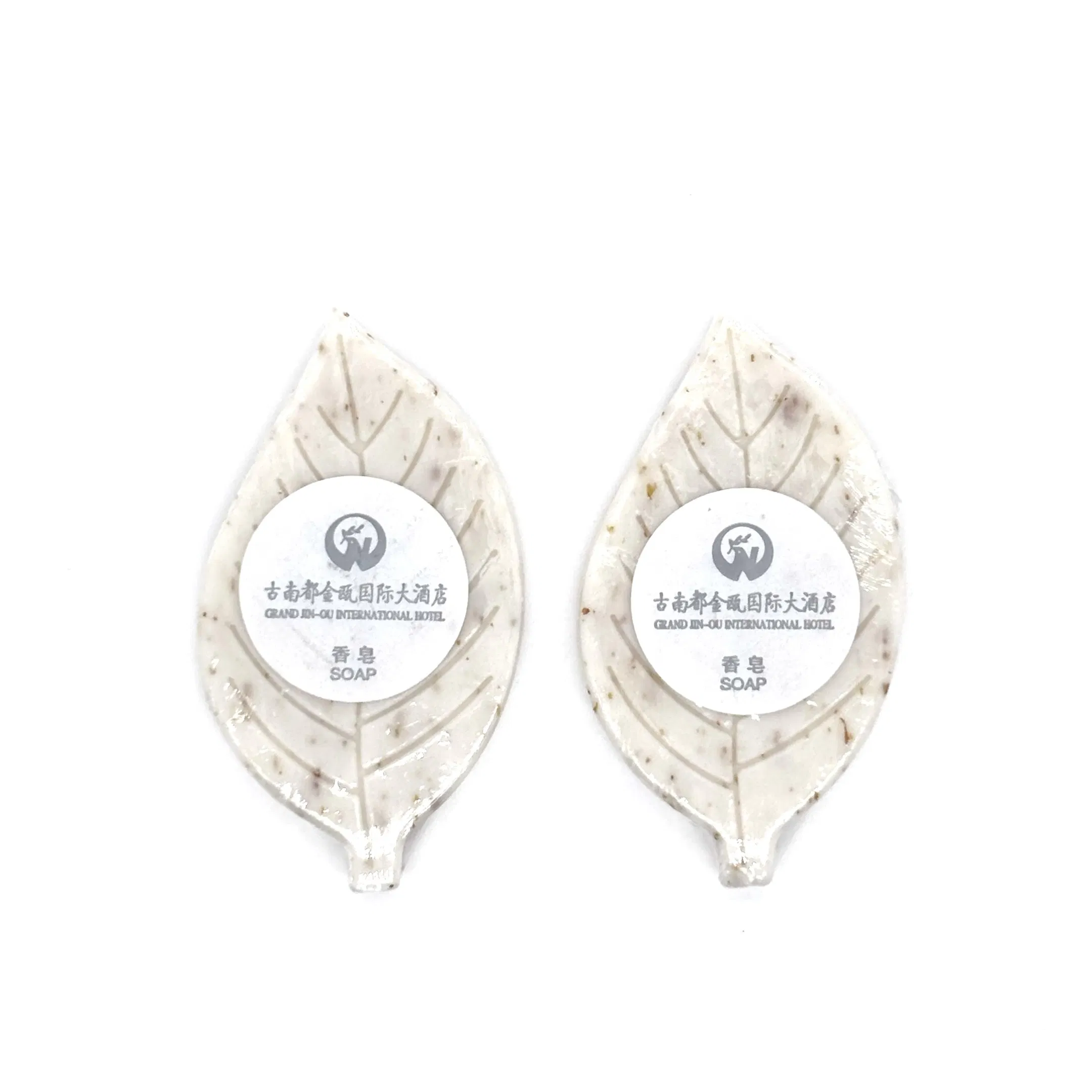 20g Bran Soap - Leaf-Shaped, White, Fragrance Bar 03
