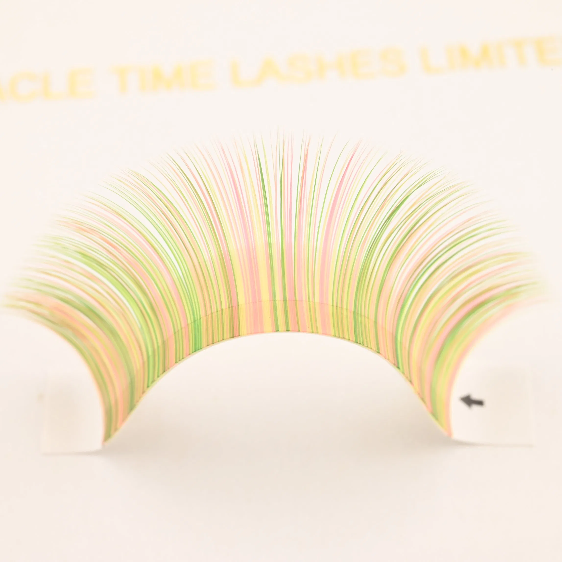 Mt Lashes Supplier Mix Colored Fake Eyelash Extension Makeup Women Mink Silk Lash