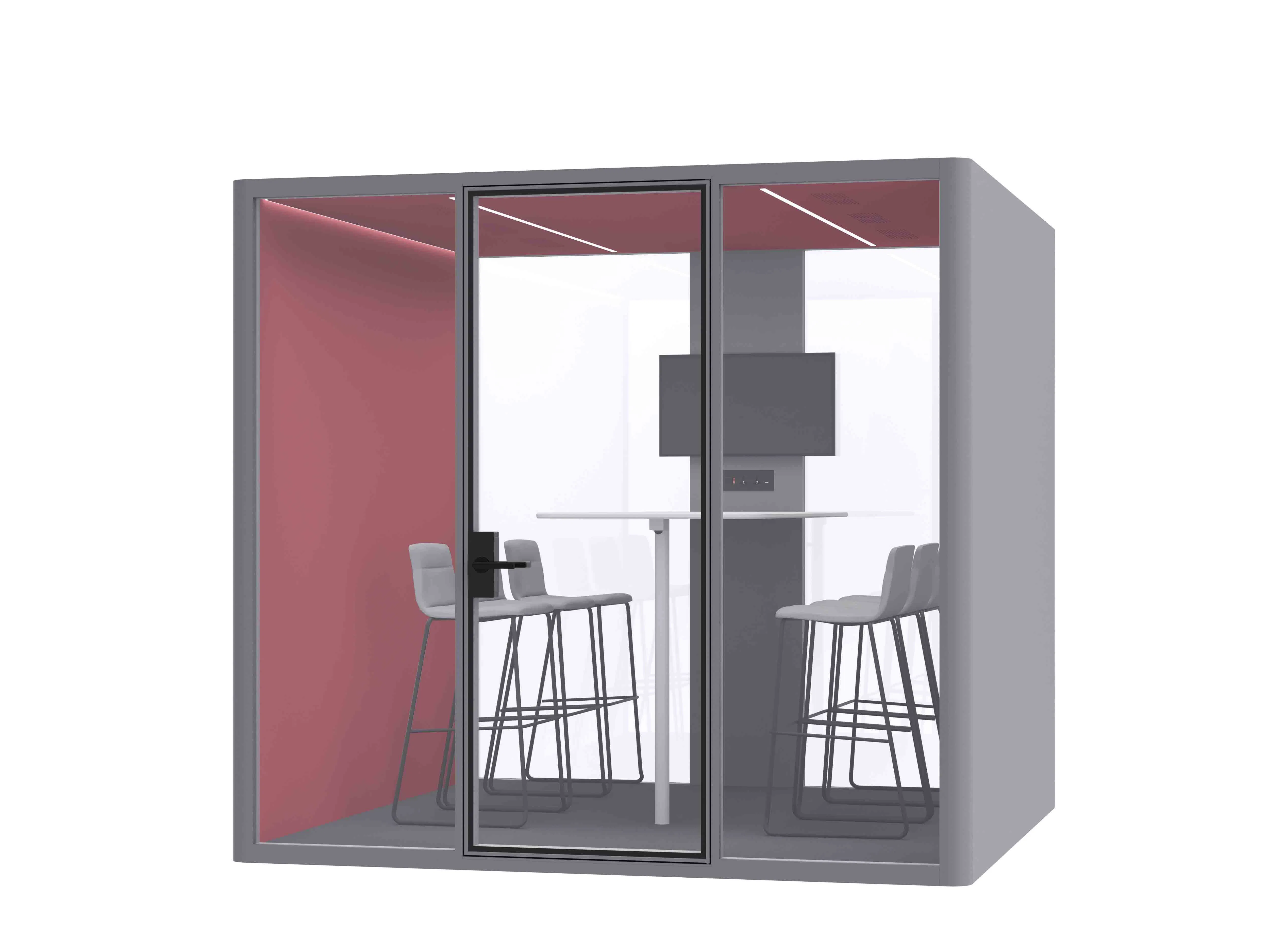 Kingkus Acoustic Office Privacy Pod High-Quality Silent Meeting Booth for Noise Reduction