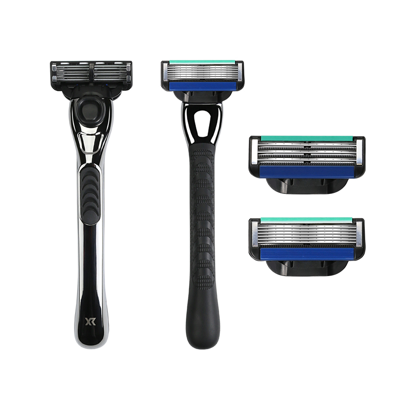 6 Blade Stainless Steel Blade Razor Disposable Razor Men's Shaver