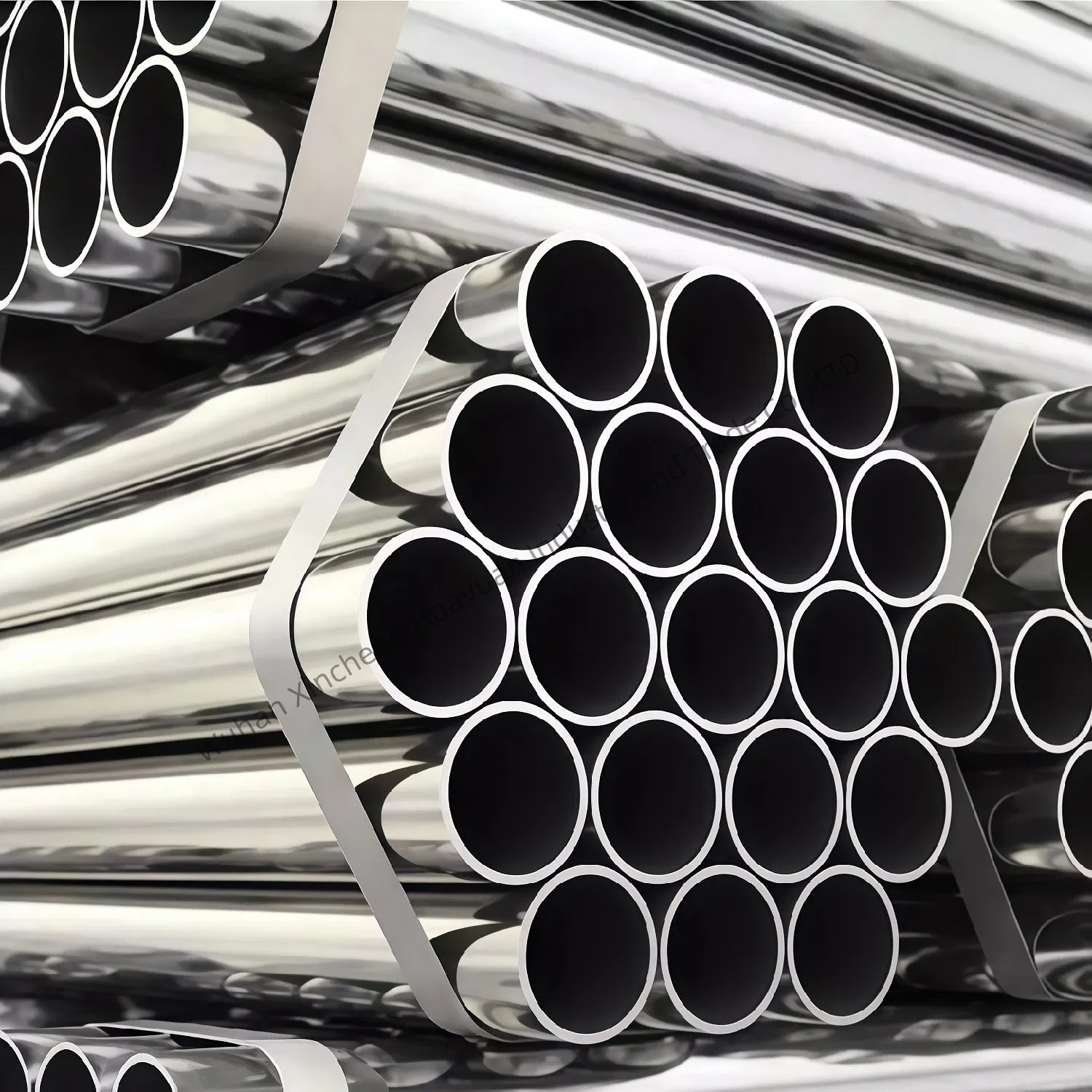 Stainless Steel Round Pipe, ASTM A688, for Welded Heat Exchanger Tubes