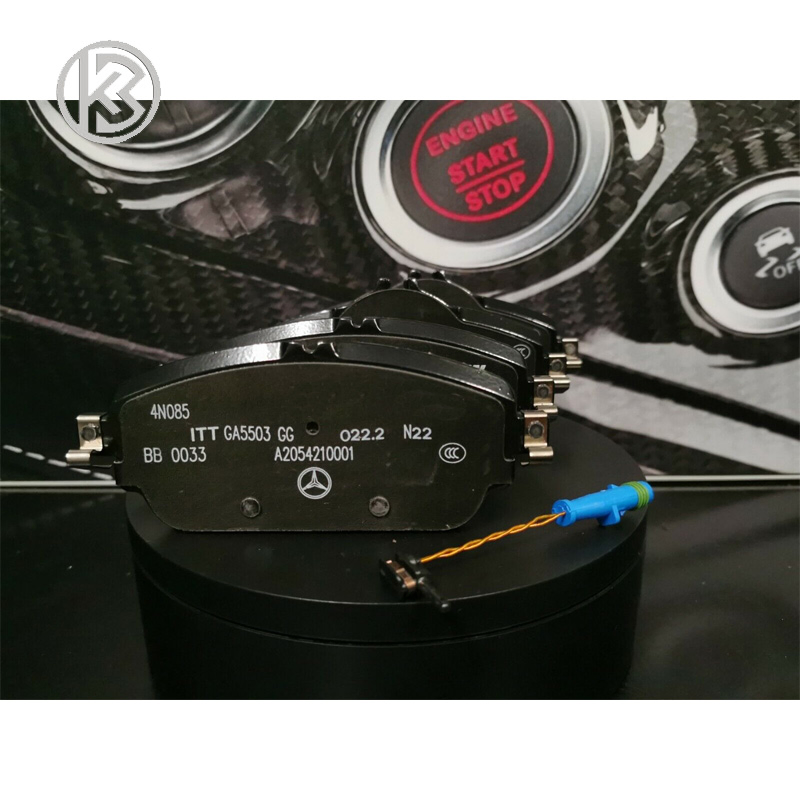 Автомобильные тормозные колодки передние и задние, керамические полуметаллические