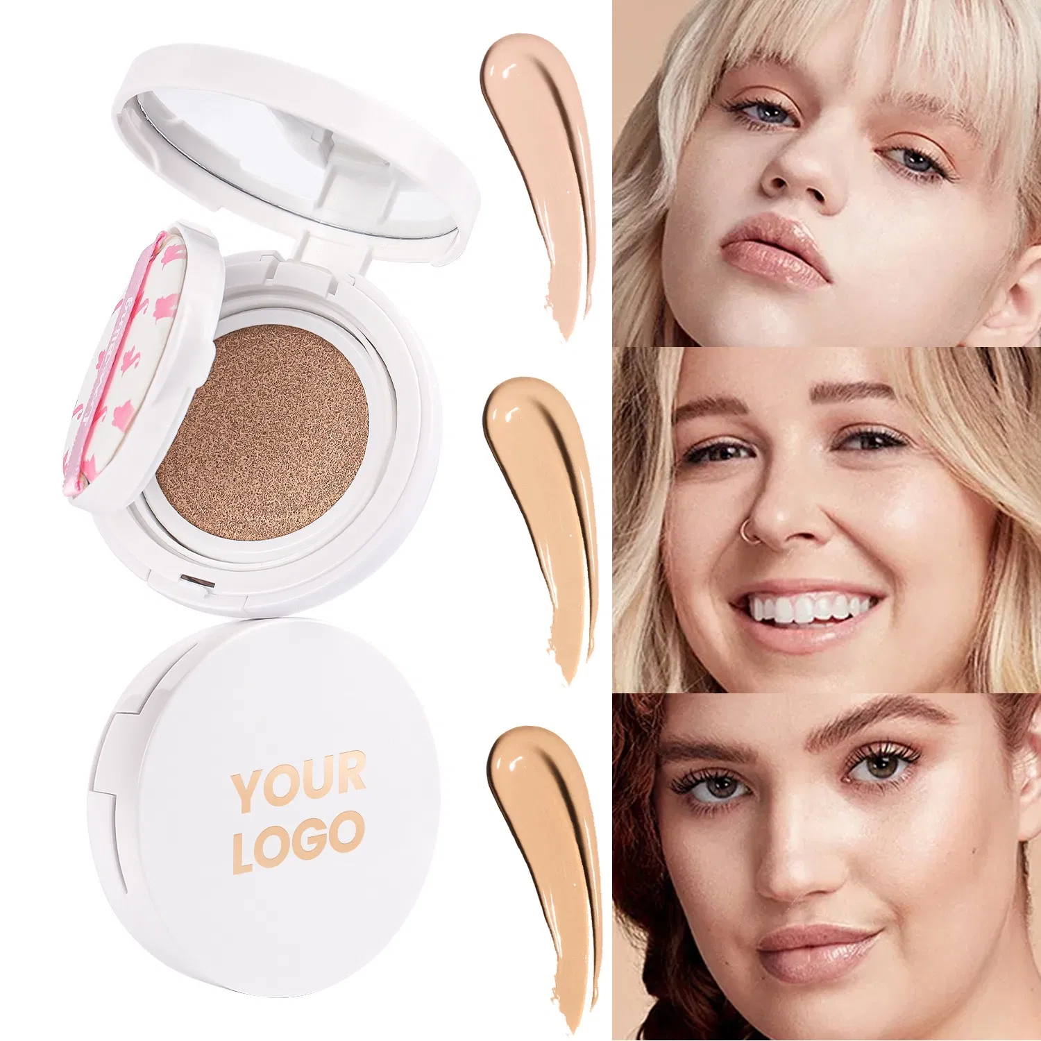 Hot Selling Makeup Cosmetics Custom Logo Liquid Foundation Bb Cream