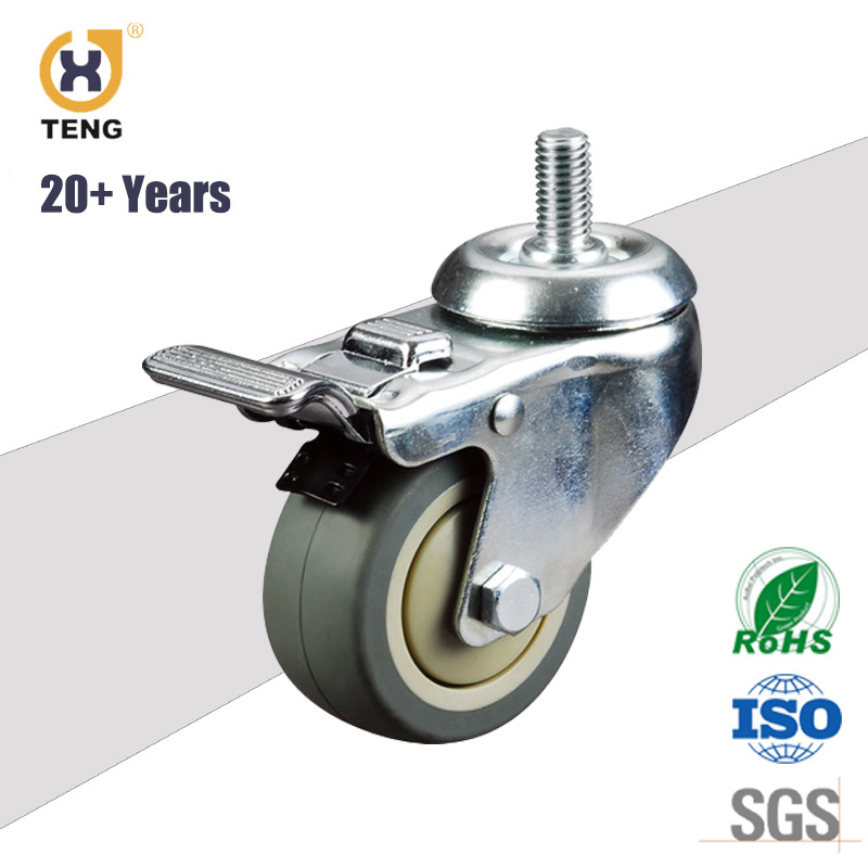 High Quality Workbench Caster Cabinet Caster Wheels with Brake