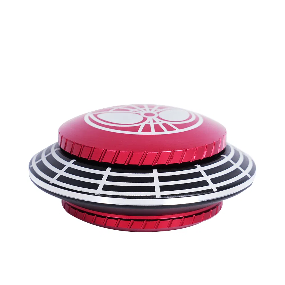 79*32mm Metal Tobacco Grinder 3-Layer UFO Shape Aluminum Alloy Tobacco Herb Grinder