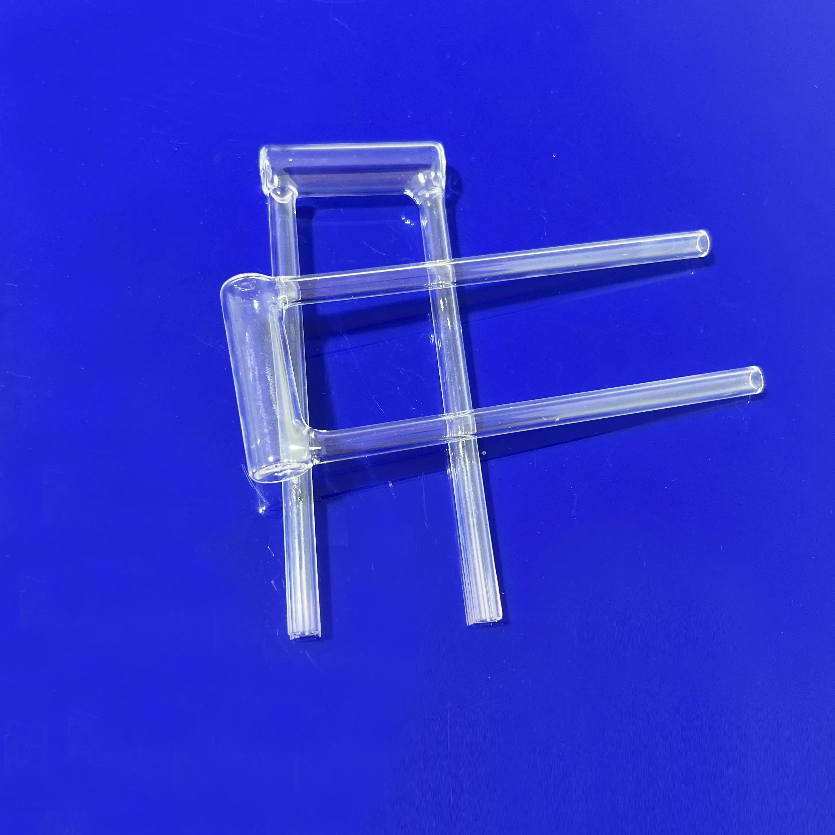 High Temperature and Corrosion Resistance U Shape Quartz Tube