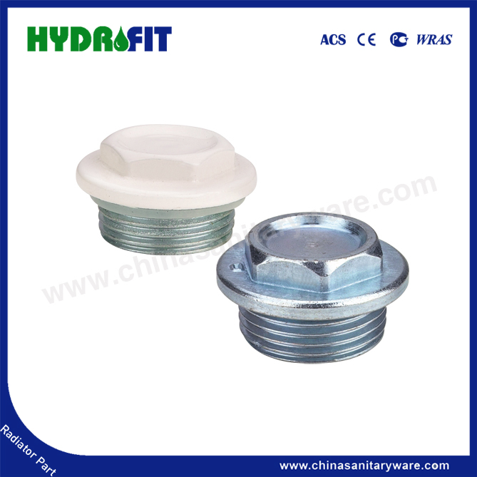 Heating Radiator White Painting Radiator Parts Plug