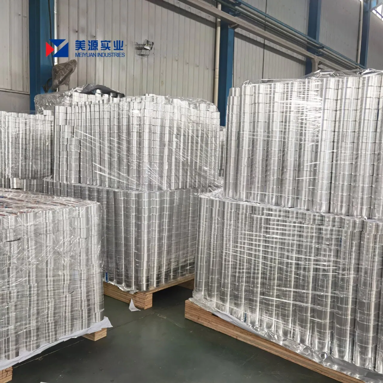 Recyclable Aluminum Foil Tape Series Fireproof Aluminum Foil Tape Fiberglass Aluminum Foil Tape