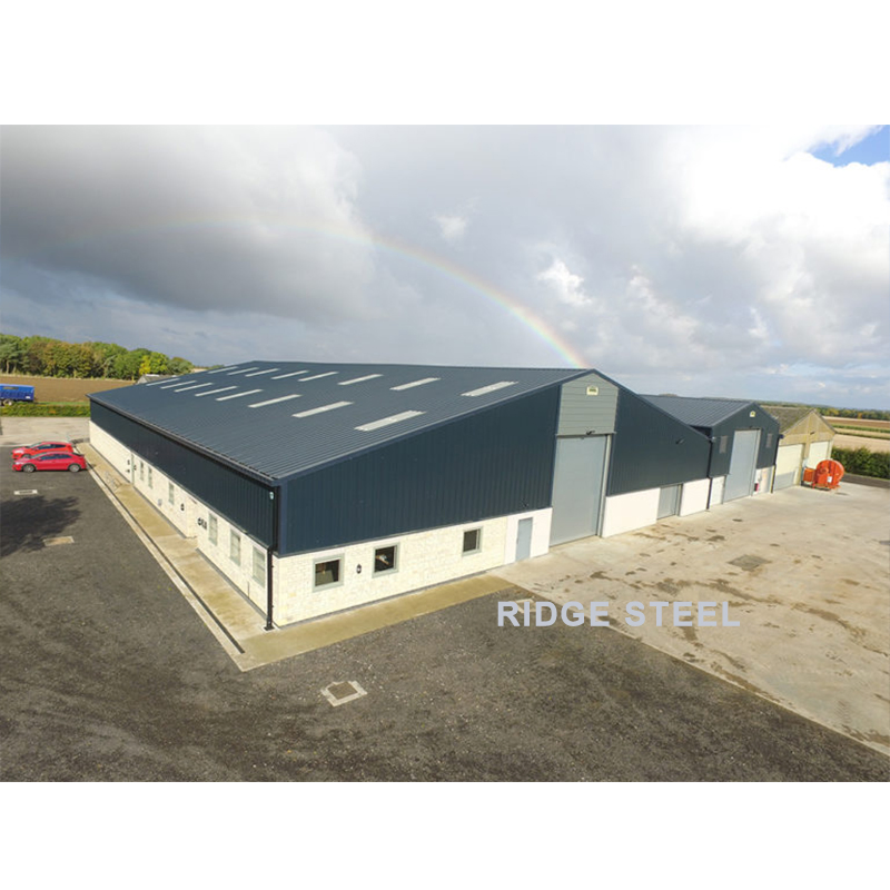 Qingdao Cheap Modular Modern Light Seismic Brace Steel Structure Factory Shed