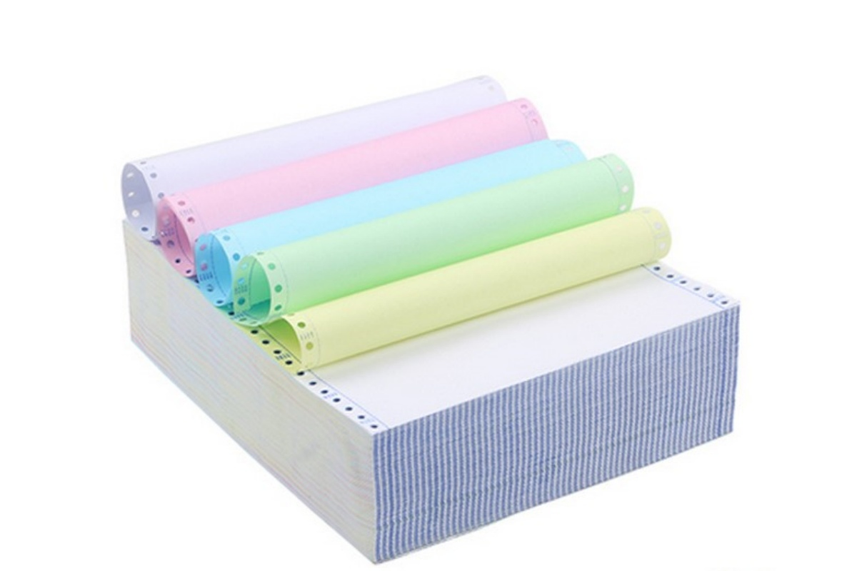 CB CFB CF Carbonless Paper/NCR Paper in Rolls for Five Colors Sale
