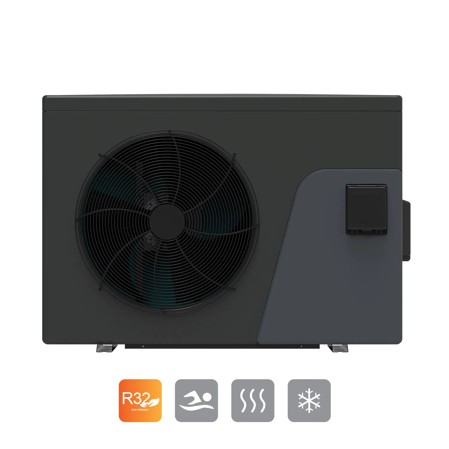 Full DC Inverter Swimming Pool heat pump system R32 swimming pool heater