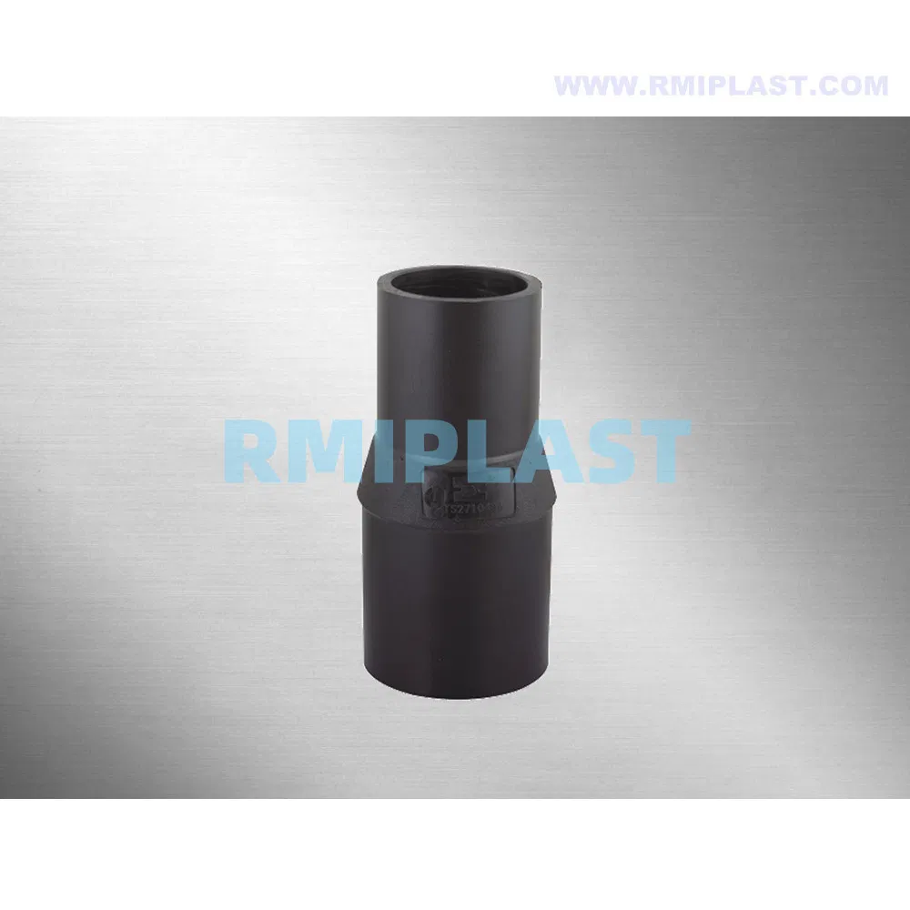 PE Cross of Butt Fusion SDR11 SDR17 HDPE Pipe Fittings Welding Equal Tee Four Way Fitting for Water Supply