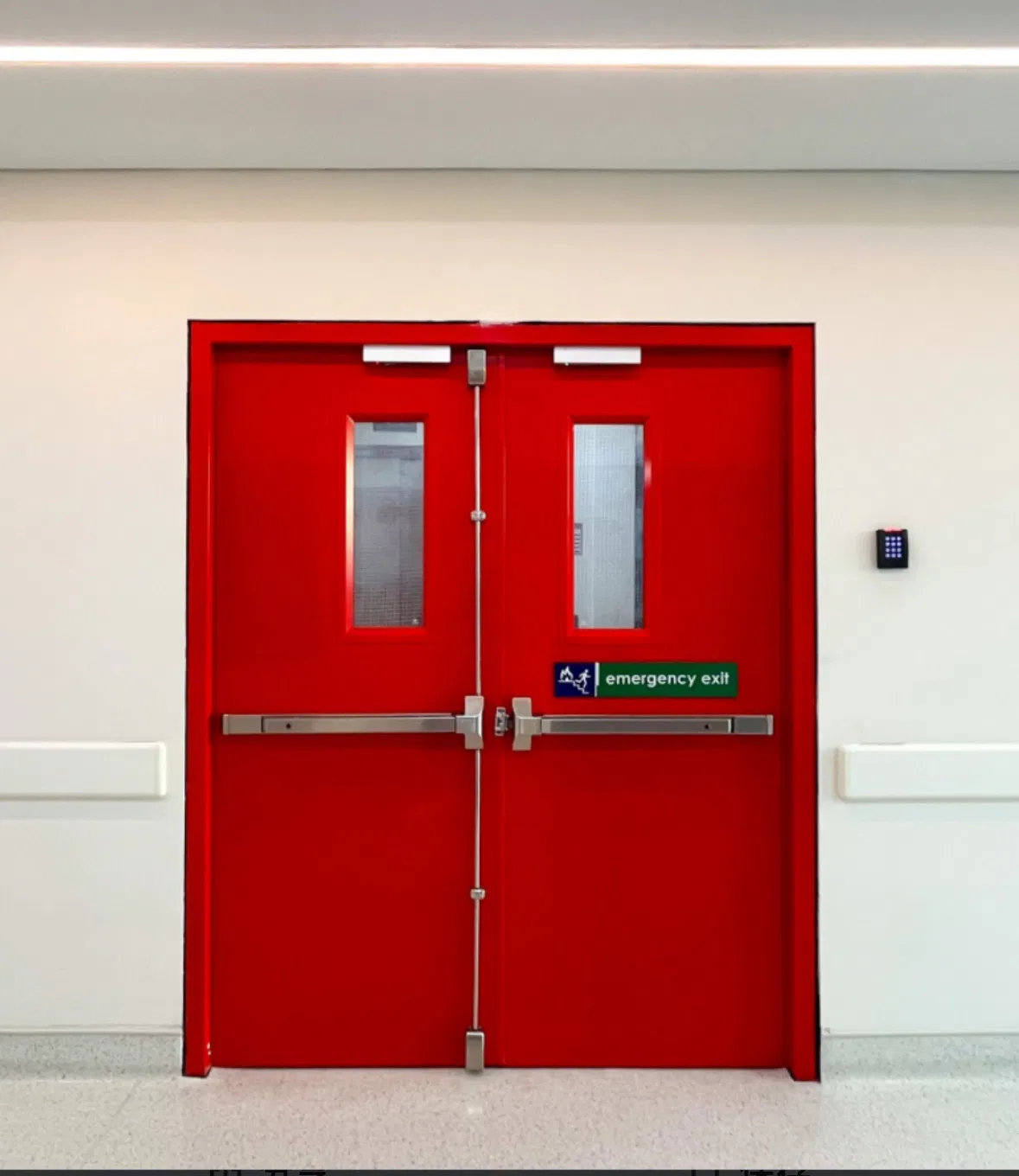 Fire Rated Metal Security Door with Certification for Your Peace of Mind