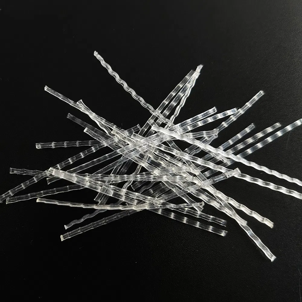High Strength Macro PP Plastic Steel Fiber for Construction Concrete Fiber Manufacturing