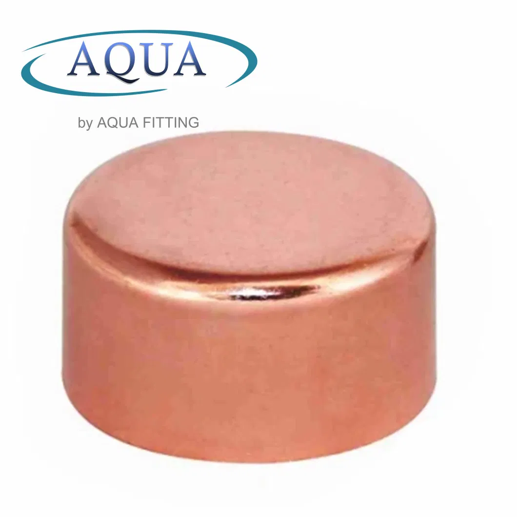 Brass End Cap Female Thread Compression with Water