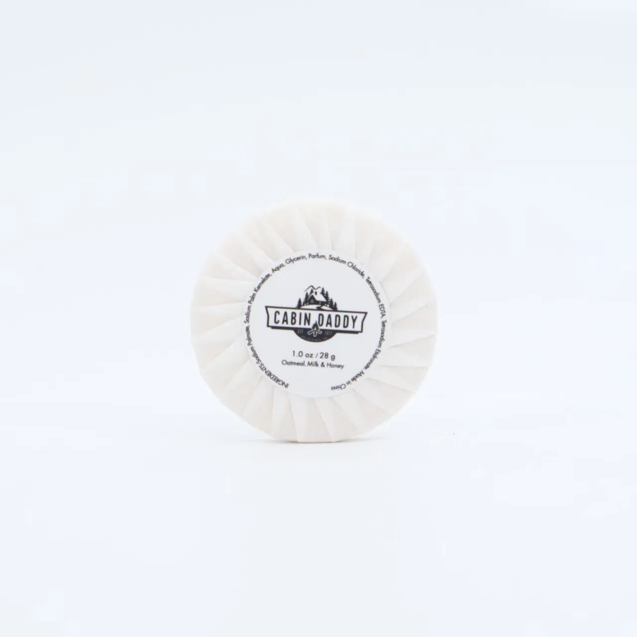 Eco-Friendly Pleated Paper Wrap Soap for Luxury Hotel Bathroom Amenities