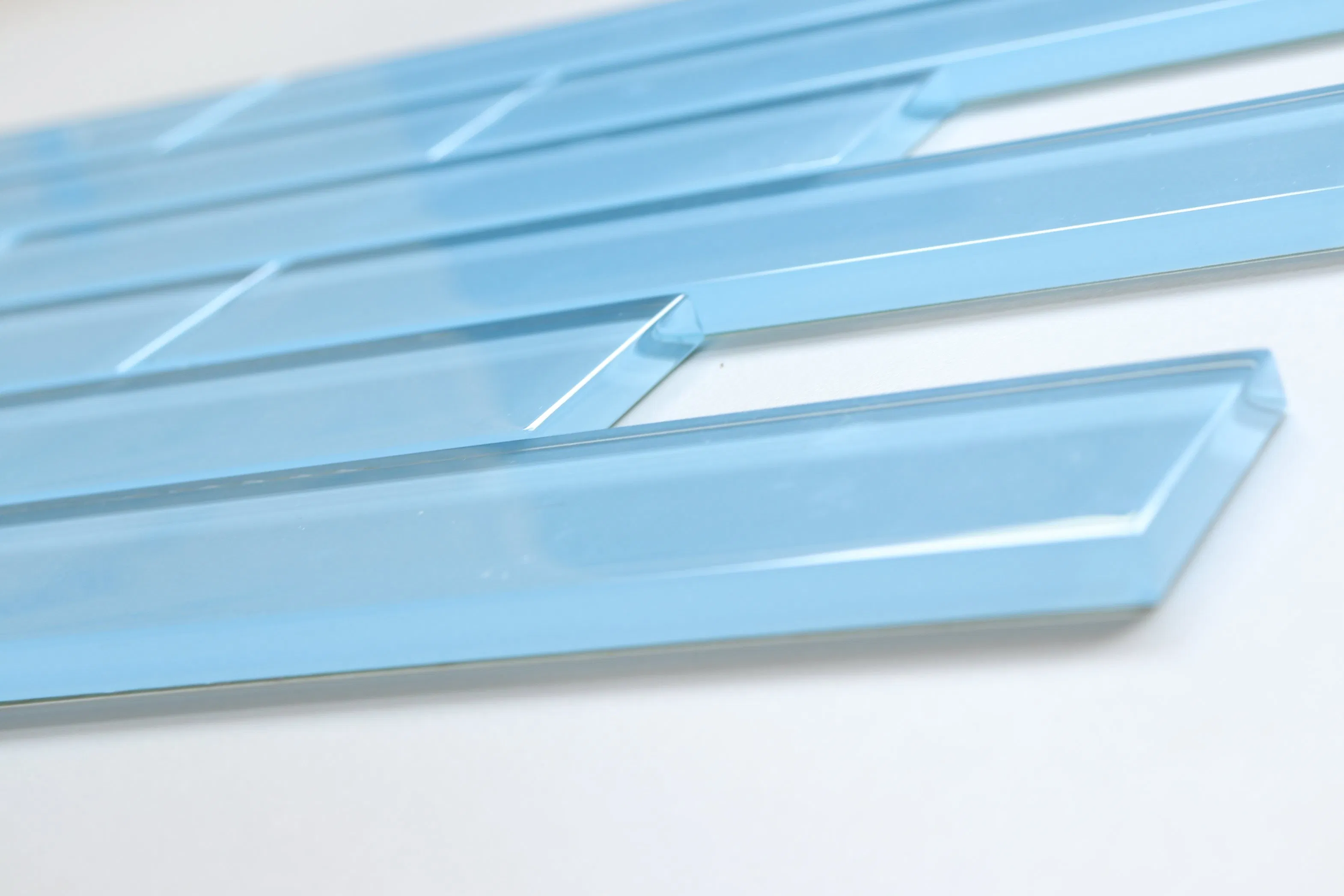 Голубая стеклянная мозаика для стен