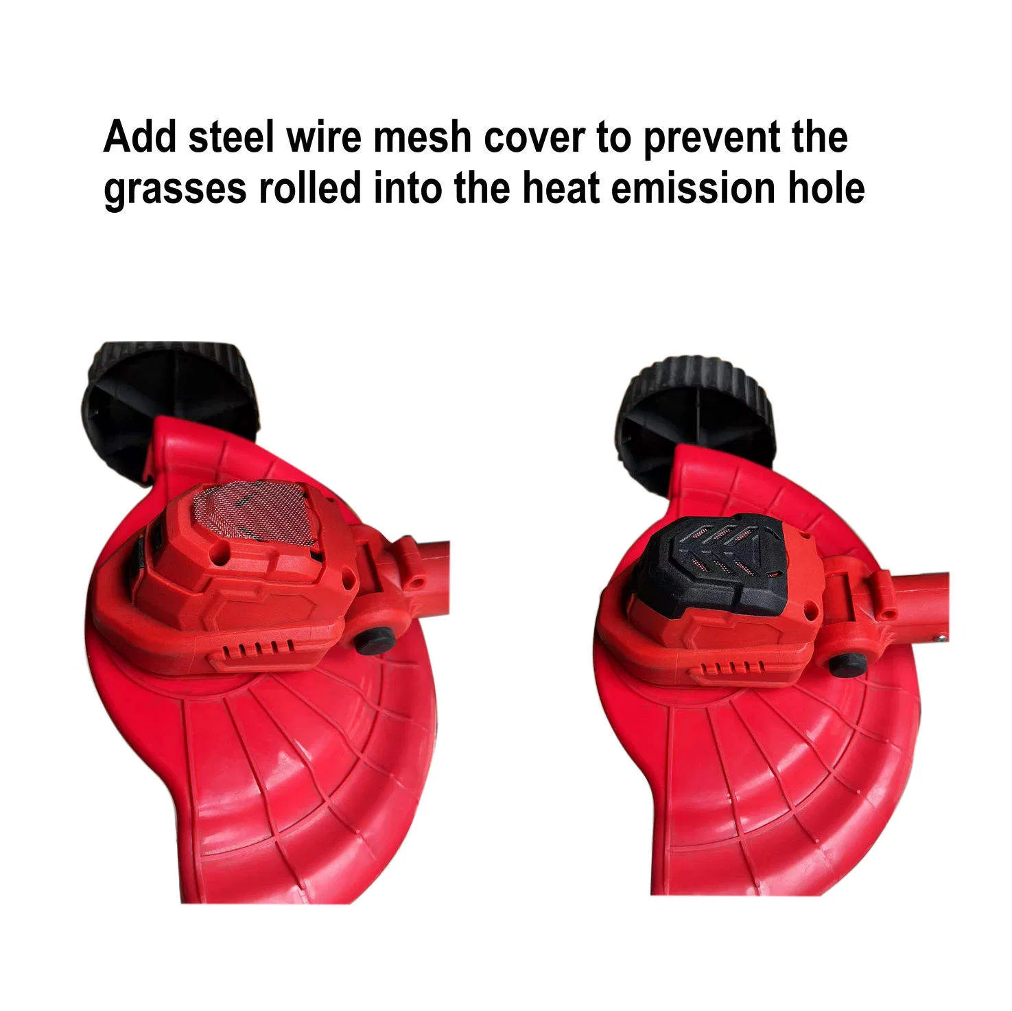 4 Heads Electric Brushless 21V Lithium Battery Cordless Weed Wacker Grass Cutter Lawn Trimmer Moss Trimmer with Support Wheels