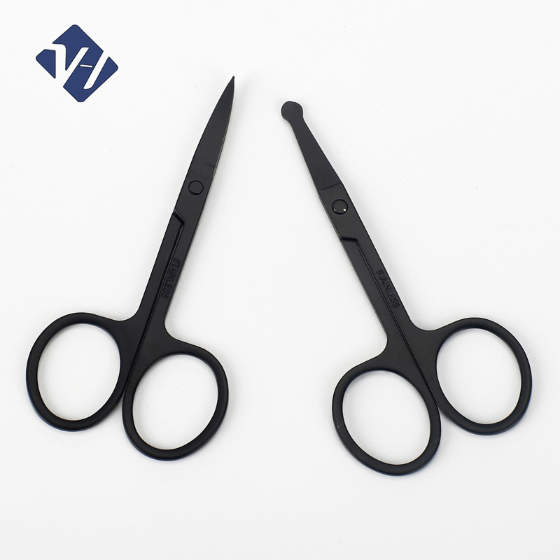Stainless Steel Eyebrow Trimmer Grooming Hair Remover Makeup Tools Scissors
