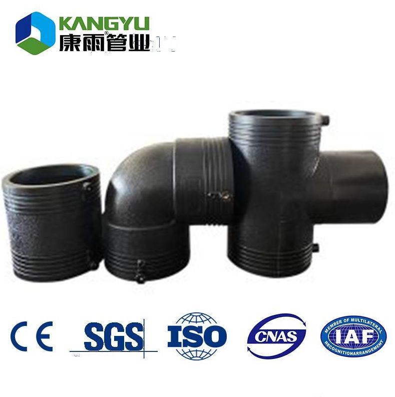 Wholesale Good Price HDPE Electrofusion Pipe Fitting Coupling Elbow Tee for Sale