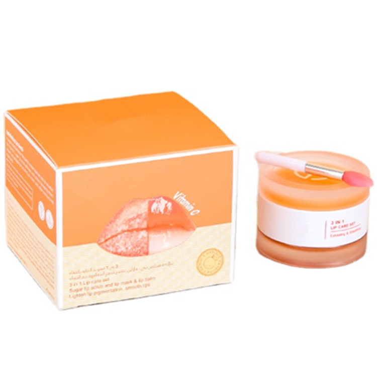Private Custom Vitamin C Sugar Lip Scrub and Lip Mask & Lip Balm